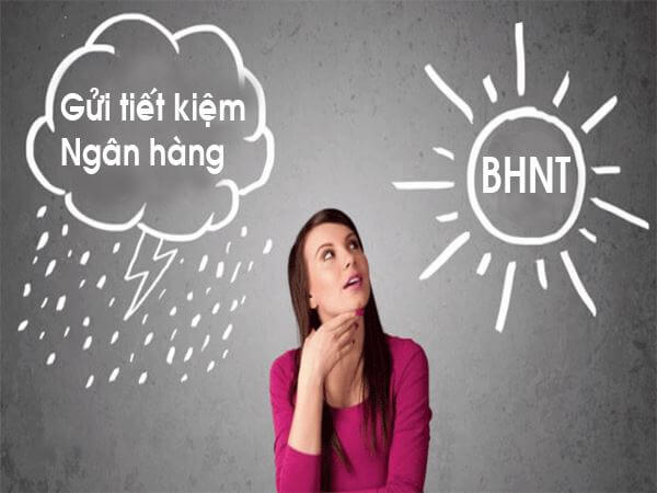 Sự khác nhau giữa bảo hiểm nhân thọ và gửi tiết kiệm ngân hàng